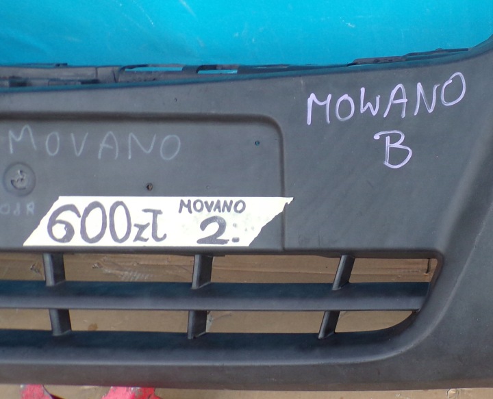 Opel MOVANO 3 10 - nárazník předek přední originál mlhovky