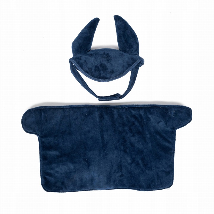 byASTRUP Плед і чепчик для коня Navy