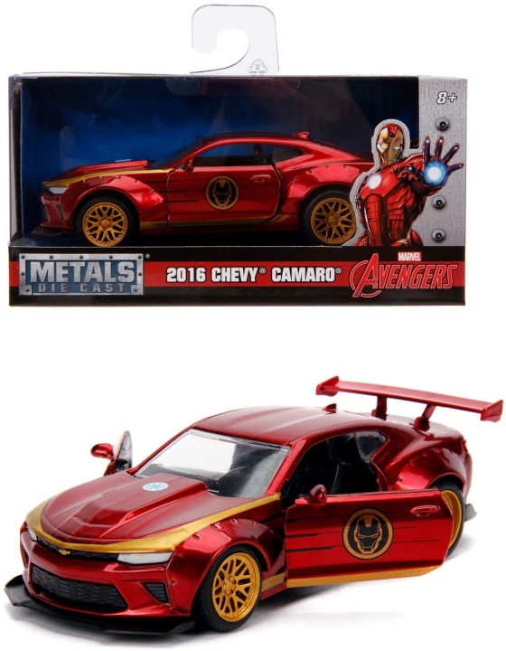 Marvel avengers iron man 1:32 chevrolet camaro