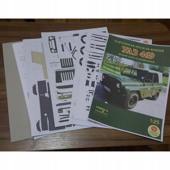 1/25 Truck Пазли DIY Матеріали Пазли Прикраси Імітація — фото 5