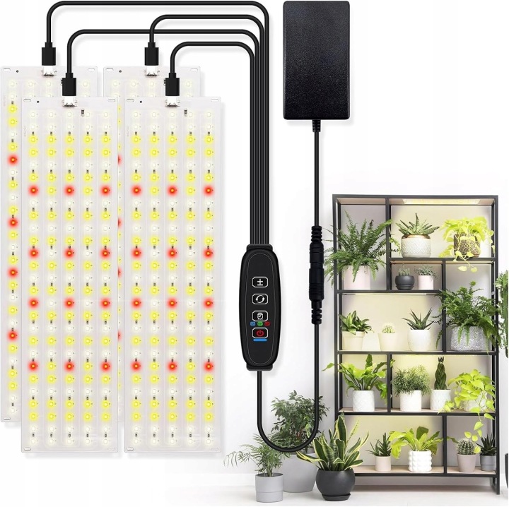 Full Spectrum Sluneční Světlo Lampa Pro Růst Pěstování Rostlin 30CM 4KS
