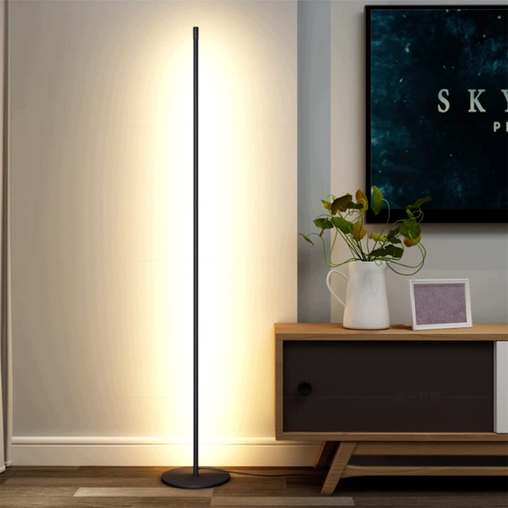 Podlahové lampy do obývacího pokoje – stmívatelné Led stojací lampy