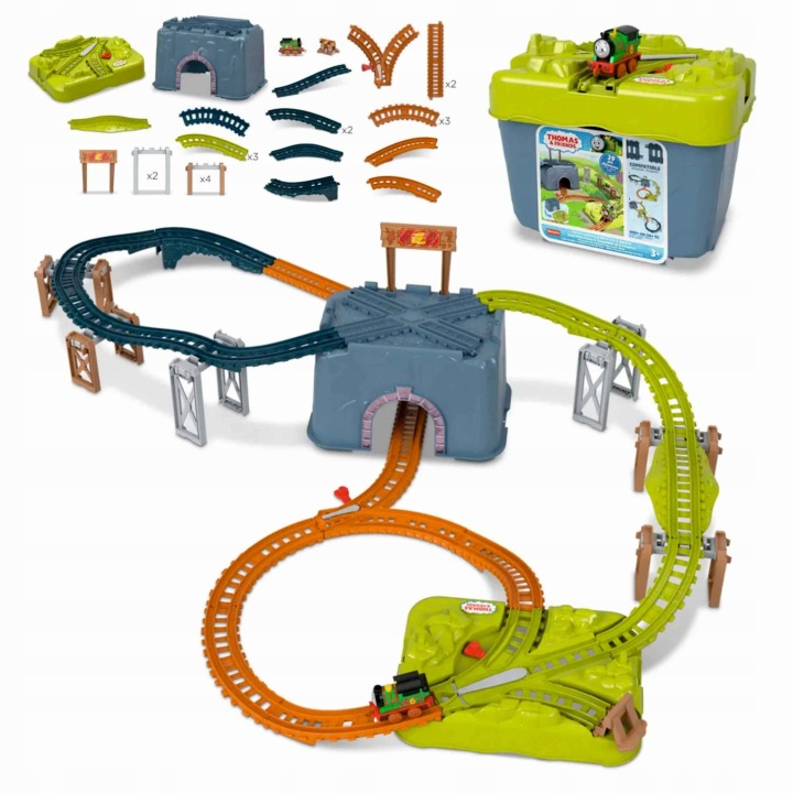 Fisher Price Томас і Друзі Великий набір треків з залізницею PERCY HTG34
