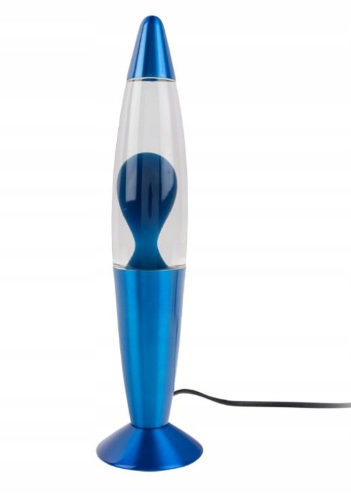 Dekorativní Stolní Lampa Leitmotiv Funky Rocket Lava LM2185BL 35,5 cm