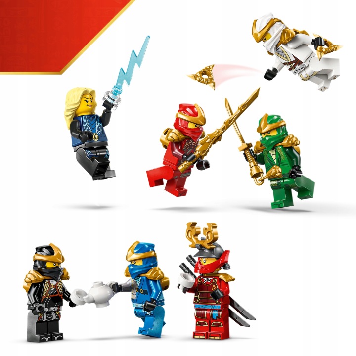 LEGO NINJAGO Прикраса з персонажами ніндзя - 15-річчя 71866 — фото 4