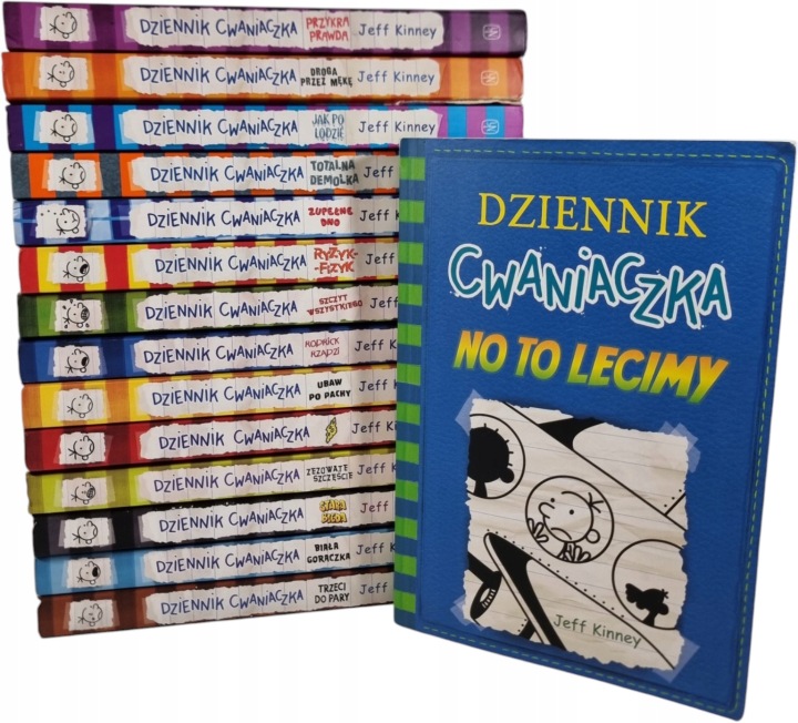 Zdjęcie egzemplarza: Dziennik Cwaniaczka / zestaw 15 książek / Jeff Kinney lit. młodzieżowa