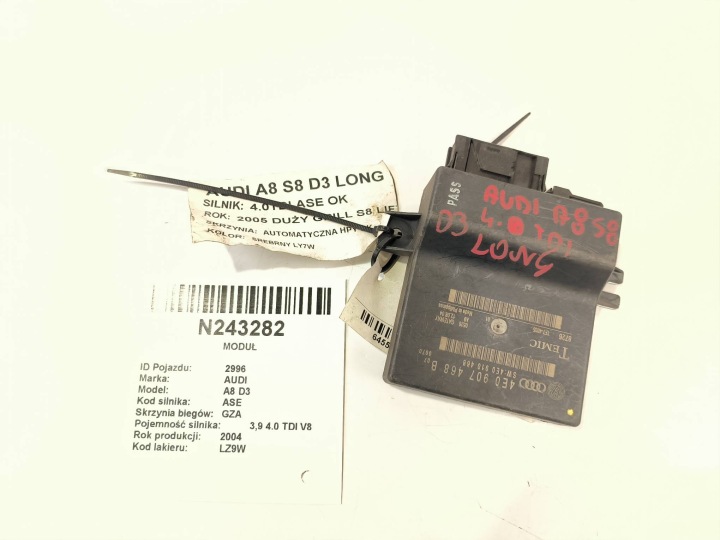 modul GATEWAY 4E0907468B AUDI A8 D3