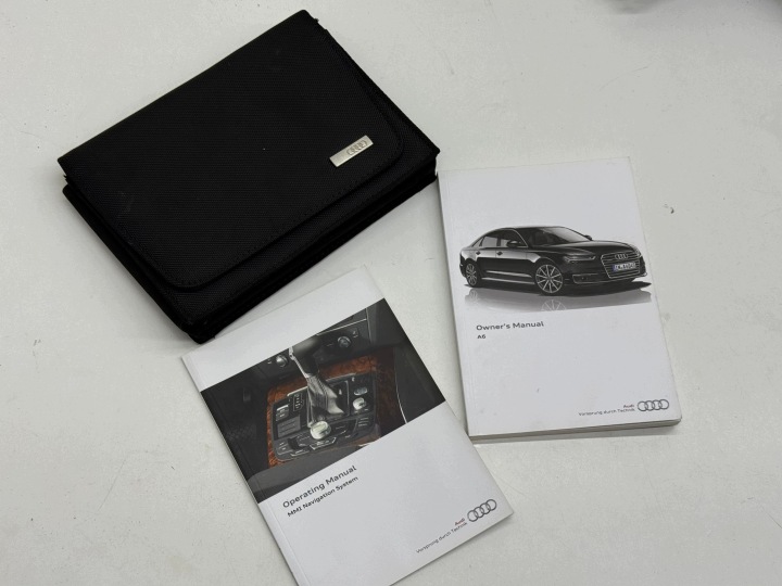 AUDI A6 S6 C7 instrukcja ksiazka obslugi of the car navigation devices cover