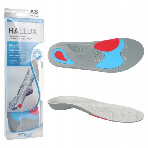 FOOTWAVE Устілки ортопедичні paluch вальгусний HALLUX L 44-45 — фото 6