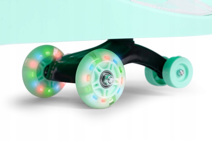 Каталка гравітаційна Транспортний засіб Для Дітей Колеса Led Зелений Ecotoys — фото 7