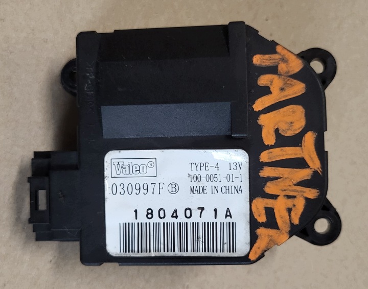 motor KLAP fűtés szellőző PEUGEOT PARTNER 1.6 HDI 030997F OE