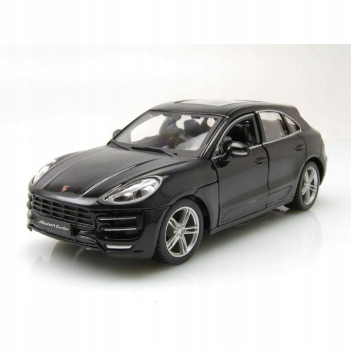 Burago 1:24 18-21077 Porsche Macan чорний — фото 11
