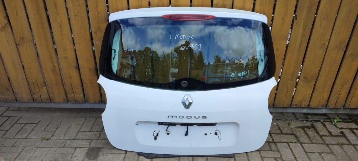 Porte arrière coffre hayon Porte coffre hayon Renault Modus 0V369