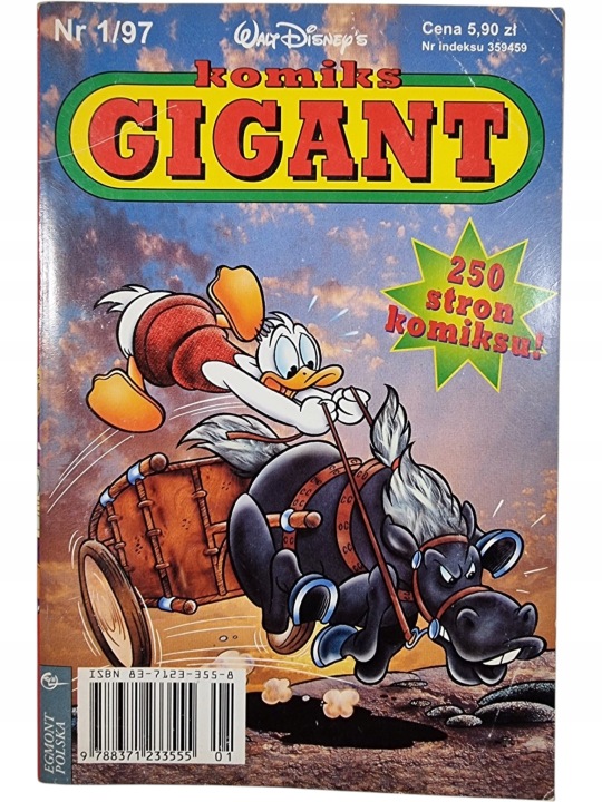 Zdjęcie egzemplarza: Komiks Gigant 1/97 / Komiks Gigant / Kaczor Donald / Komiks nr 11