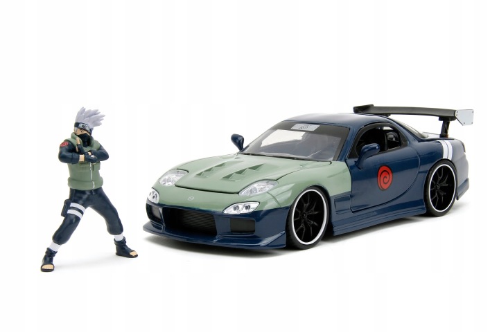NARUTO металевий автомобіль MAZDA RX7 + KAKASHI JADA