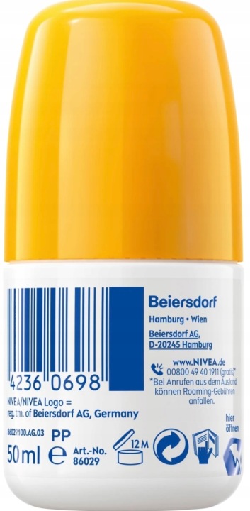 NIVEA SUN Sensitiv молочко для засмаги для дітей роликовий SPF 50+ 50 мл — фото 2