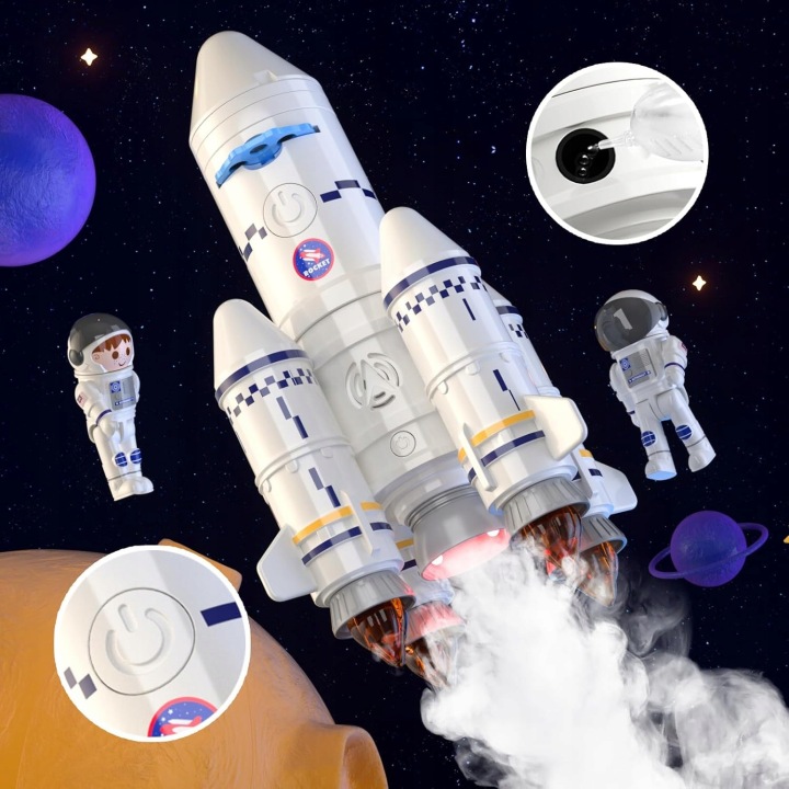 Космос космічний шатл ракета SPACE FLIGHT набір іграшки для дітей 3+