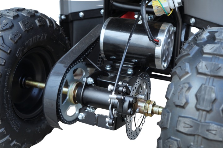 Міні Quad ATV Електричний Commander 1200 Вт 48 В LED Пульти Великі Колеса 6 дюймів — фото 14