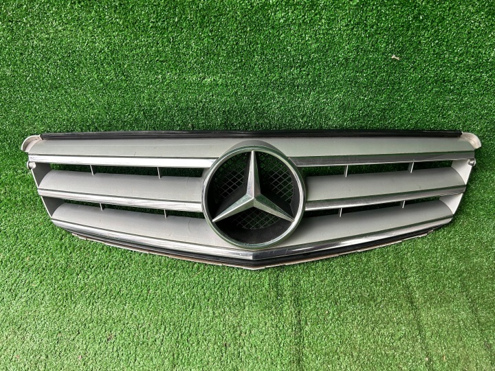MERCEDES C KLASA 204 Grill Kühlergrill Emblem motorhaube CHROM A2048801923