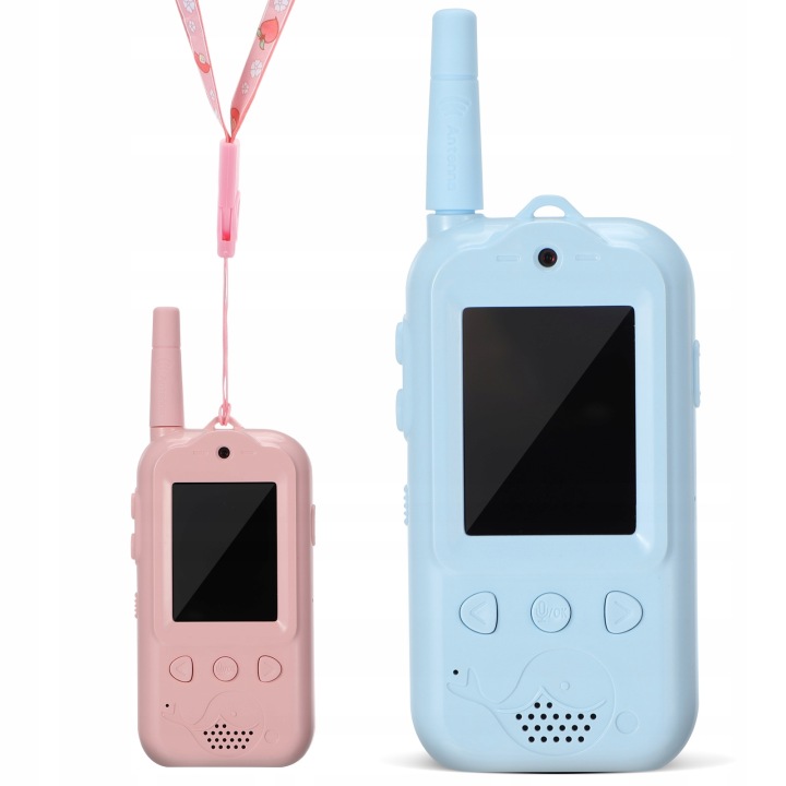 2 шт. бездротові WALKIE TALKIE для дітей з відео і мікрофоном — фото 3
