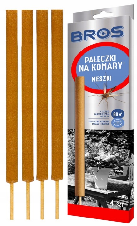 Палички Від комарів Мошки усувають мошки Bros 4 шт. — фото 13