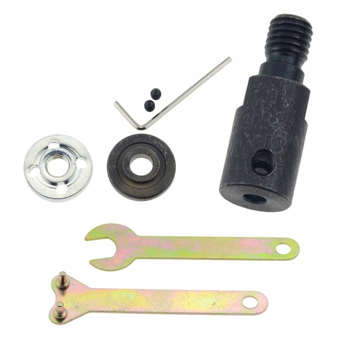 Adaptér pro brusku sada M10 14mm klíč matice