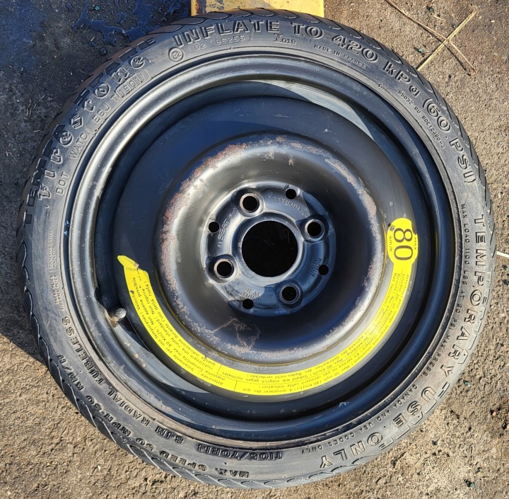 Reifen Rad Notrad Reserverad Notrad 14” 4X100 VW POLO III 6N LUPO SEAT AROSA IBIZA II