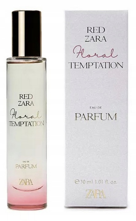 zara red temptation floral woda perfumowana 30 ml     