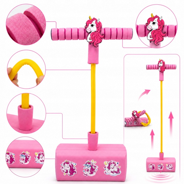 WOOPIE Поролоновий Стрибунець Pogo Для Дітей Для Стрибків Пищить Тренування — фото 2