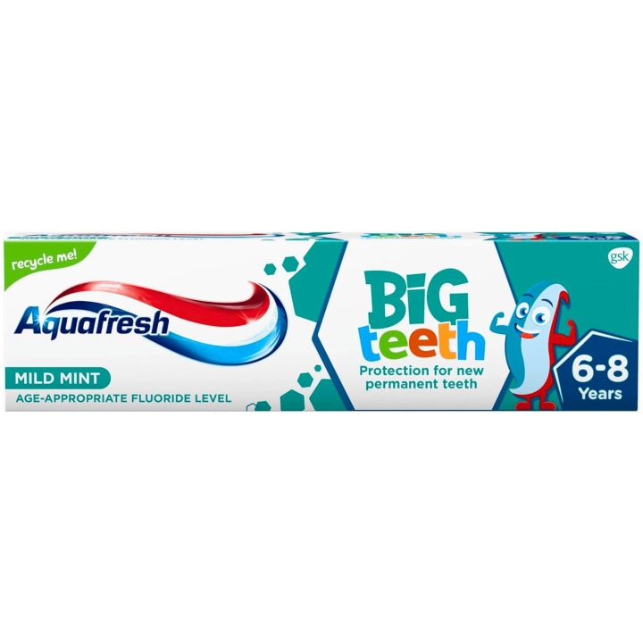 Aquafresh Kids Big Teeth Зубна паста 50 мл — фото 4