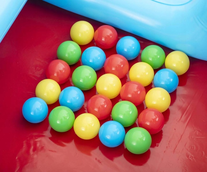 Bestway 93577 Fisher-Price Надувний Автомобіль з м'ячами 1.17 м x 76 см x 61 см — фото 4