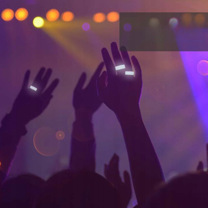 6 шт. блискучі каблучки на палець – ідеальні на вечірки — фото 9