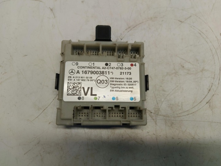 MERCEDES Sprinter W907 module control unit door front left A1679003811