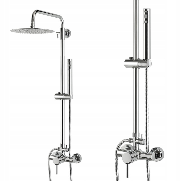 Sprchový Set Sprchový Sloup S Velkou Dešťovou Sprchou 25 CM