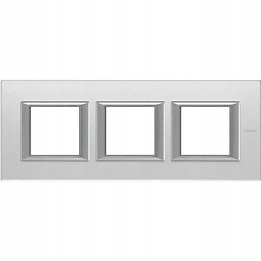 Axolute Rámeček protohranný horizontální 3X2 Mirror Glass Bticino HA4802M3HVSA