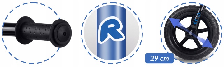 Біговел Ricokids для дітей каталка регульована легка для 2 років — фото 4