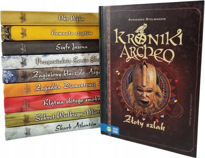 Zdjęcie egzemplarza: Kroniki Archeo Tomy 2-11 / Agnieszka Stelmaszyk