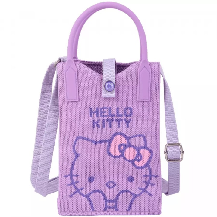 Міні сумочка на плече Hello Kitty фіолетовий/рожевий