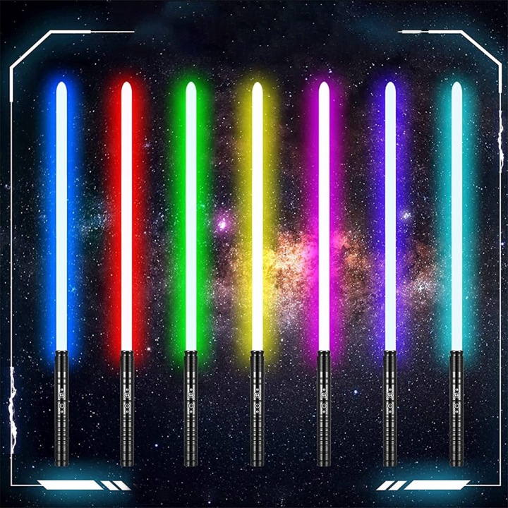 Меч світловий LED RGB вечірка OUTDOOR USB 7 кольорів 1500 мАг 77 см подарунок — фото 5