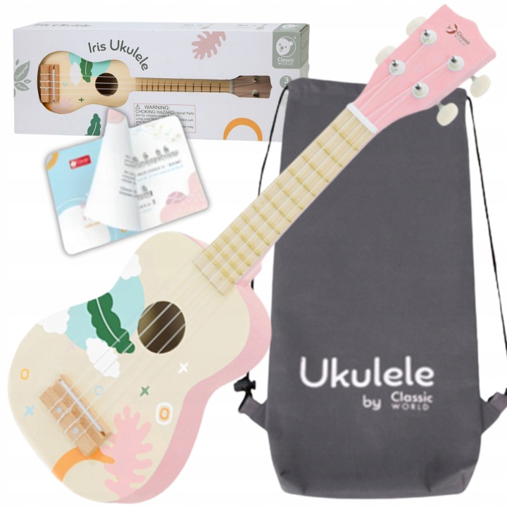 UKULELE DUŻA GITARA DLA DZIECI 3+ / CLASSIC WORLD