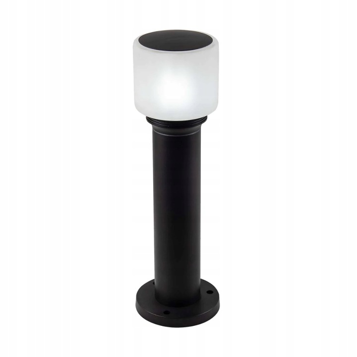 Černá zahradní lampa Sloupek 40 cm pro žárovku E27 Madrid Goldlux