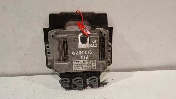 Bedienteil DES MOTORS Computer 0281013872 Citroen Peugeot 1.6 HDI