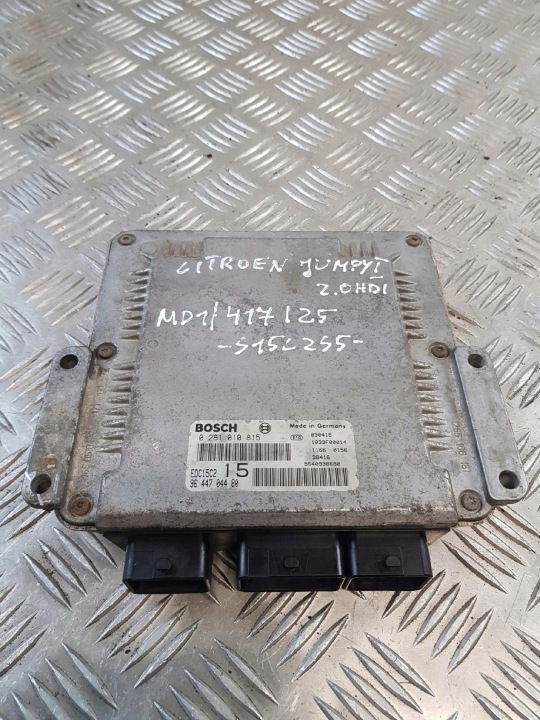 Bedienteil DES MOTORS 9644704480 0281010815 CITROEN JUMPY und 2.0HDI EUROPA