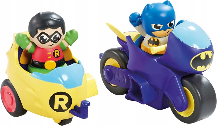 Batmotor Batman Robin ToomiesTOMY 2 в 1 мотоцикл фігурки E73260 для дітей 1+ — фото 5