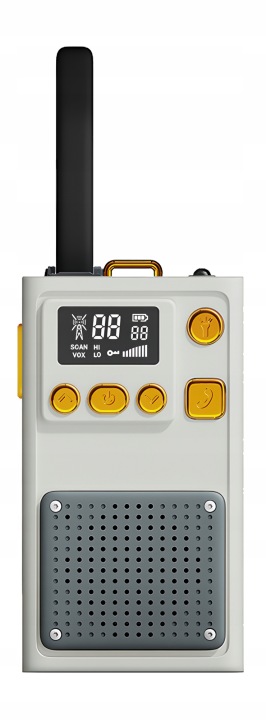 Redleaf W1A 2 шт. рації PMR446 5 км VOX PTT ліхтарик 99 кодів — фото 2