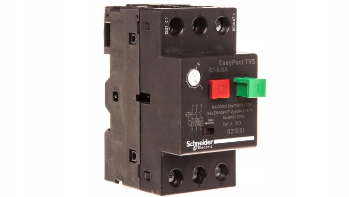 Motorový spínač Schneider Electric 230 V IP20 0,16 A