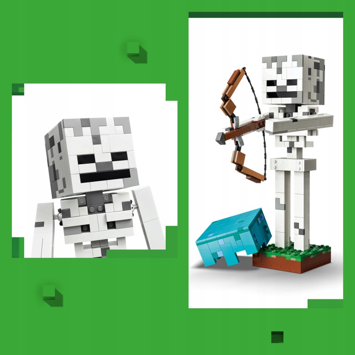 LEGO 21594 MINECRAFT скелет — фото 4