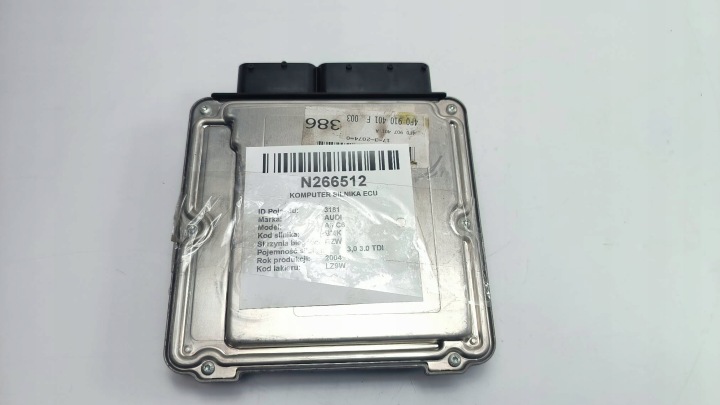 computer Motore ECU 4F0907401A 3.0 TDI AUDI A6 C6
