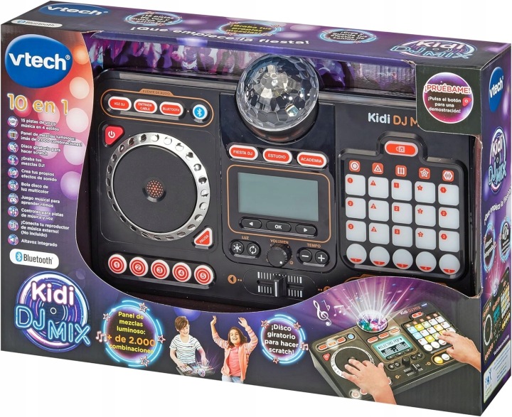 VTech Kidi DJ Мікс міксер для дітей 10 в 1 Bluetooth навчання і гра 6+ — фото 2