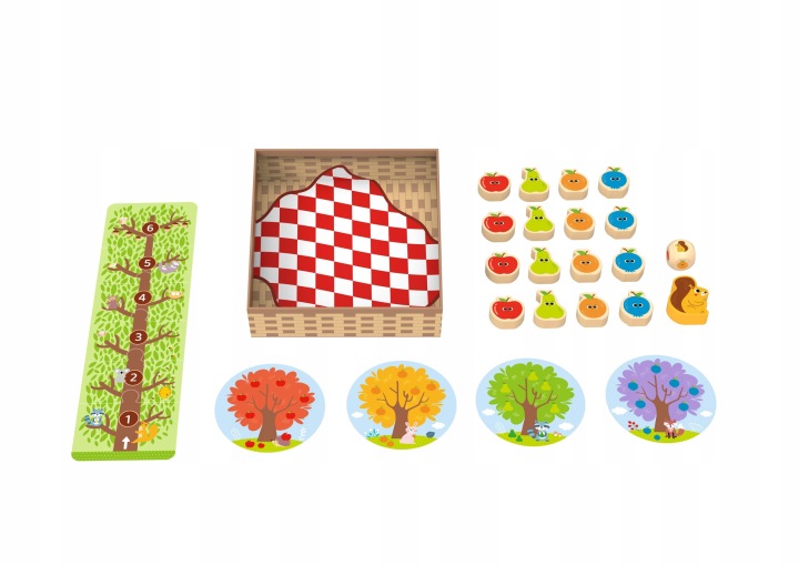 WIEWIÓRKA W SADZIE GRA PLANSZOWA RODZINNA TOOKY TOY Kod producenta TL578A